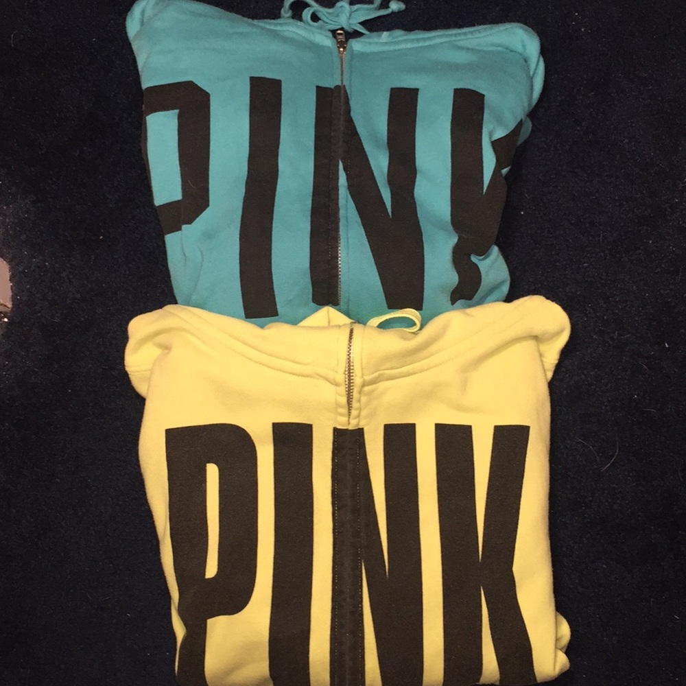 2 PINK jackets